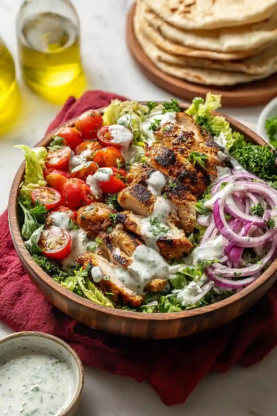 chicken thigh gyros