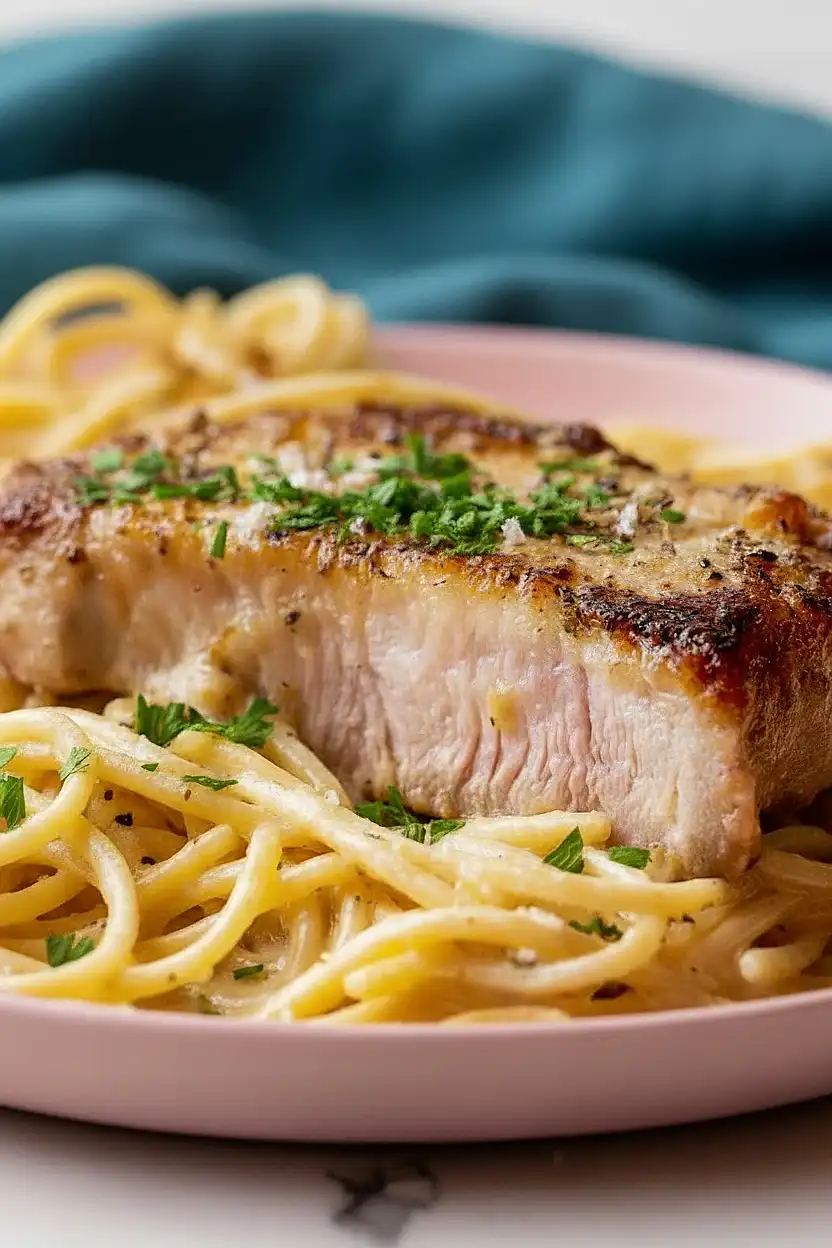 pork chop pasta