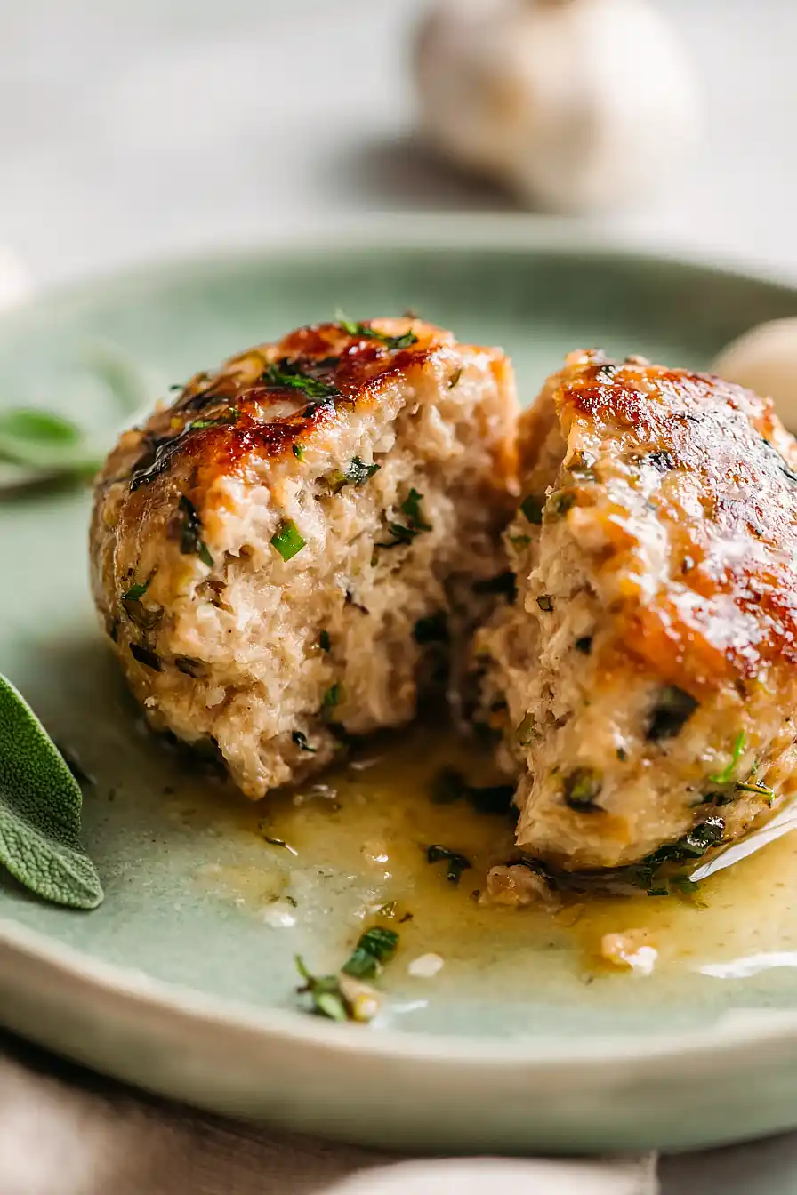 healthy ground turkey meatballs