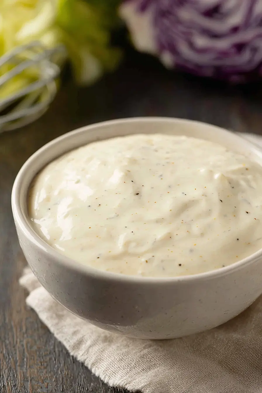 mayonnaise based coleslaw dressing