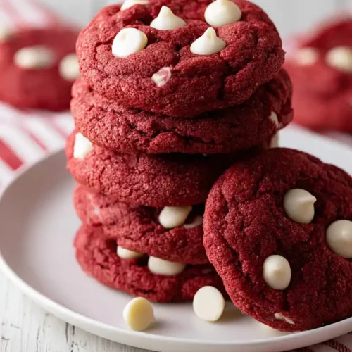 vegan red velvet cookies
