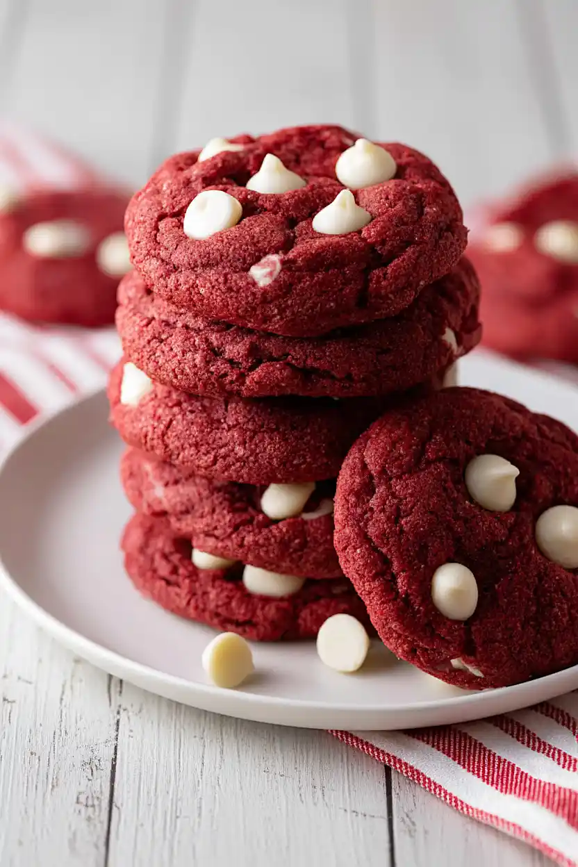 vegan red velvet cookies
