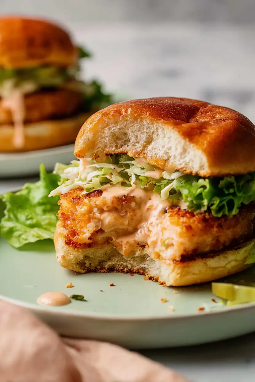 shrimp burger