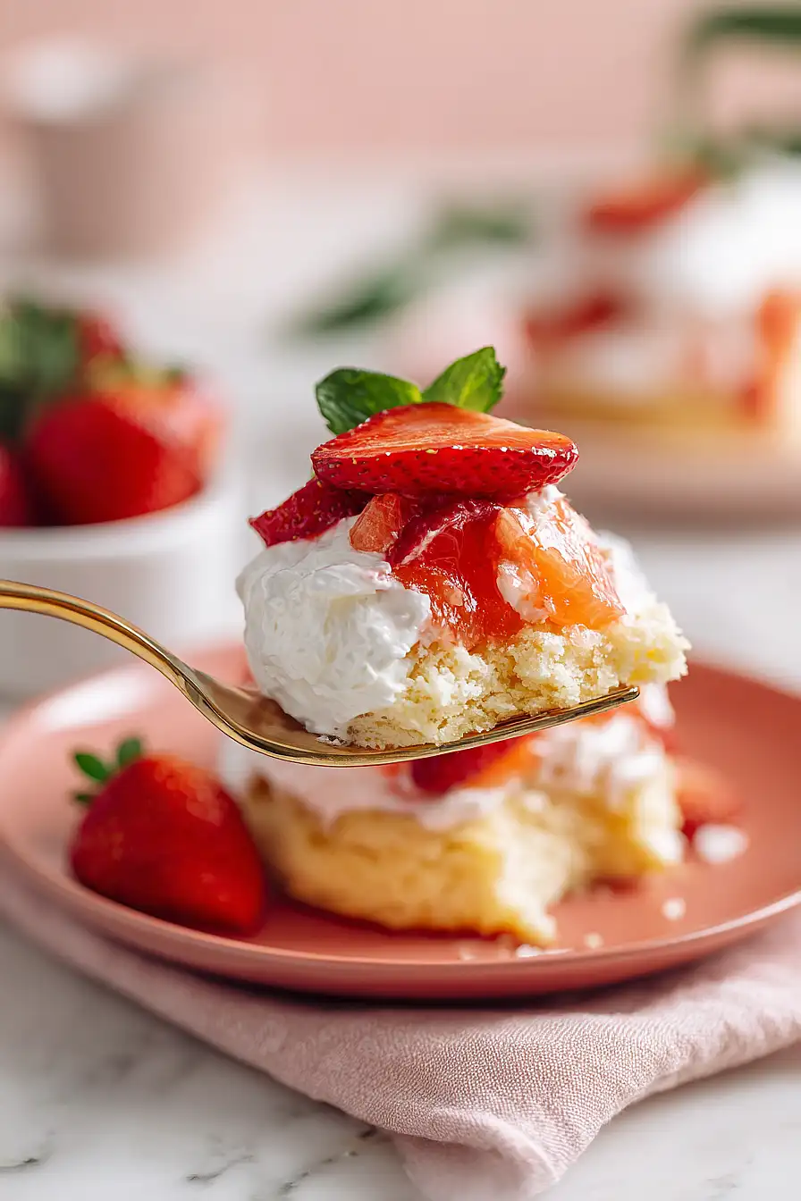 strawberry orange shortcake