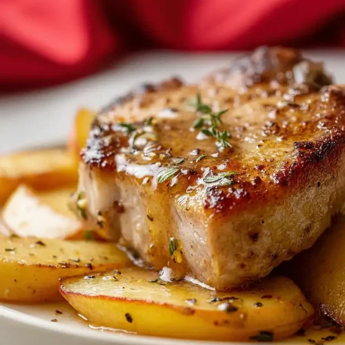pork chops with apples