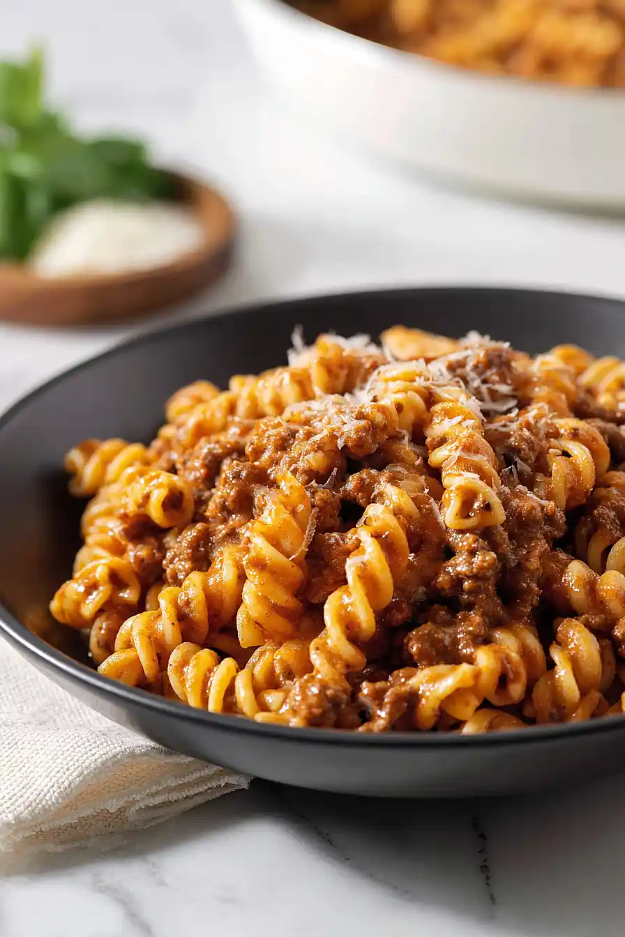 ground beef pasta