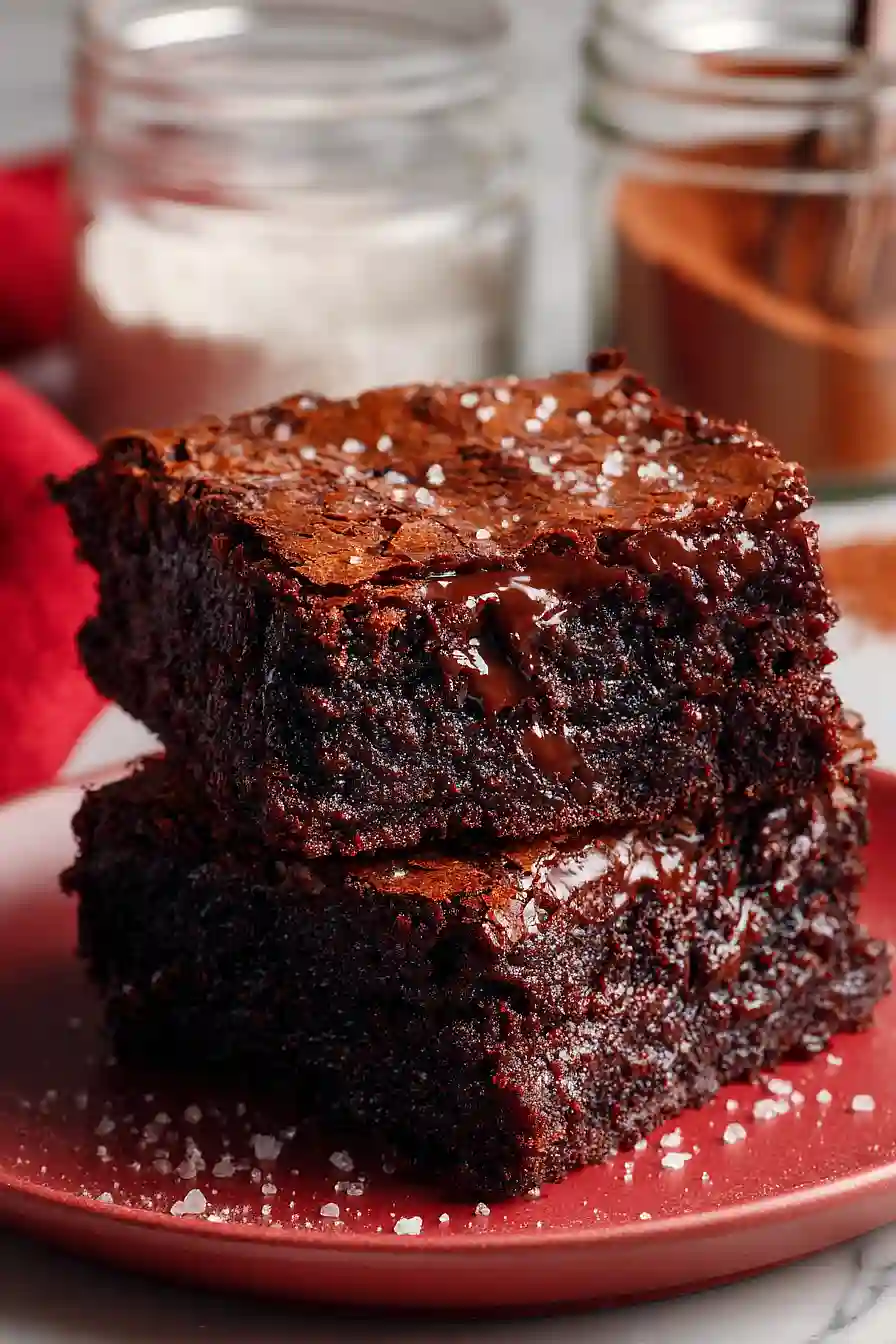 brown butter espresso brownies