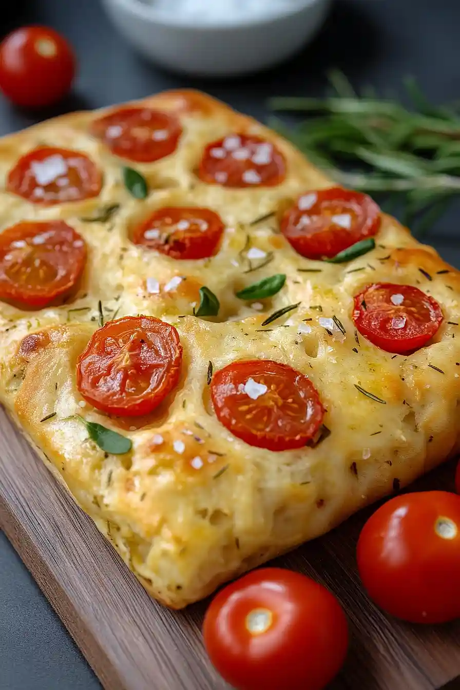 tomato focaccia
