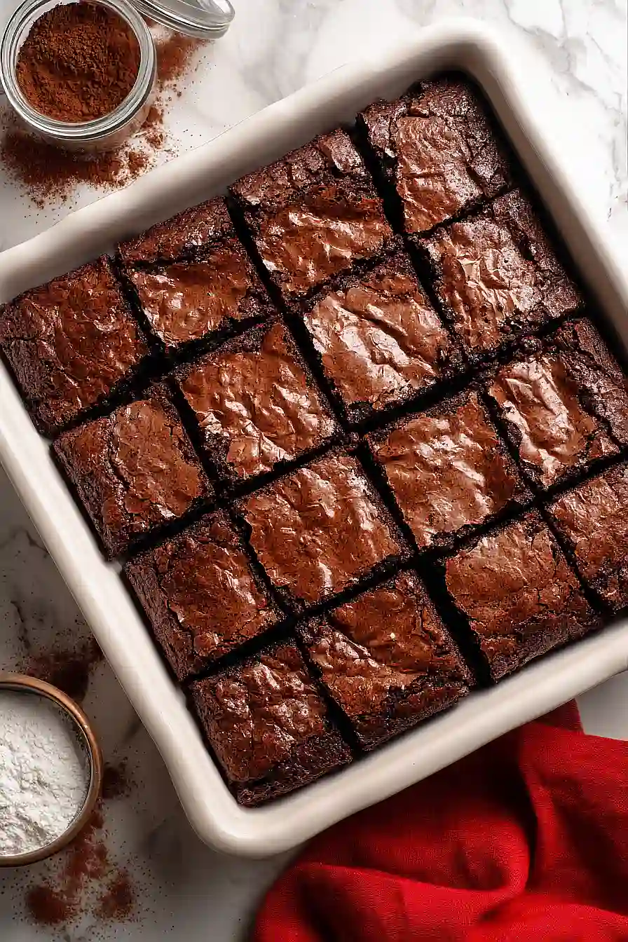 brown butter espresso brownies