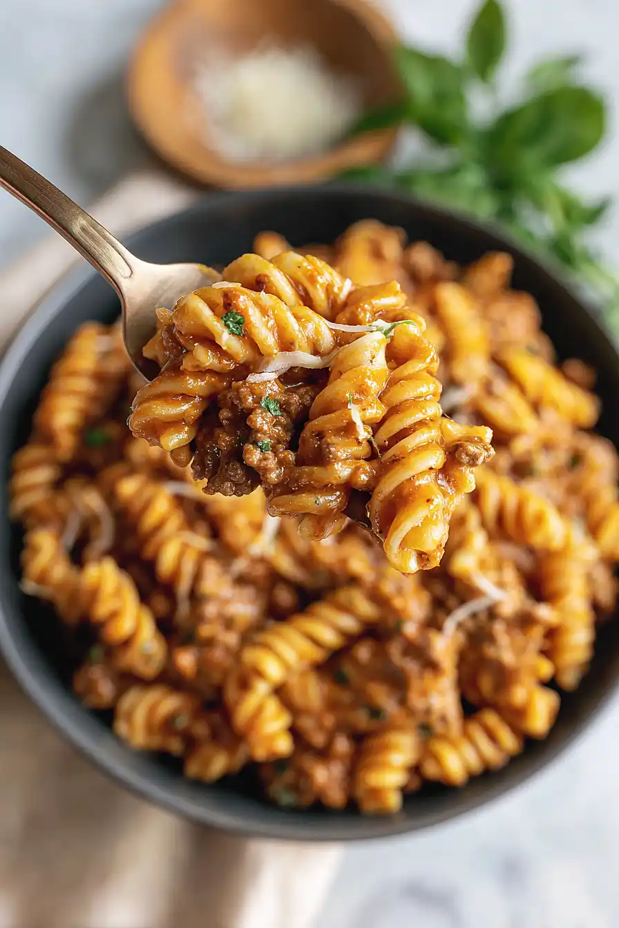ground beef pasta
