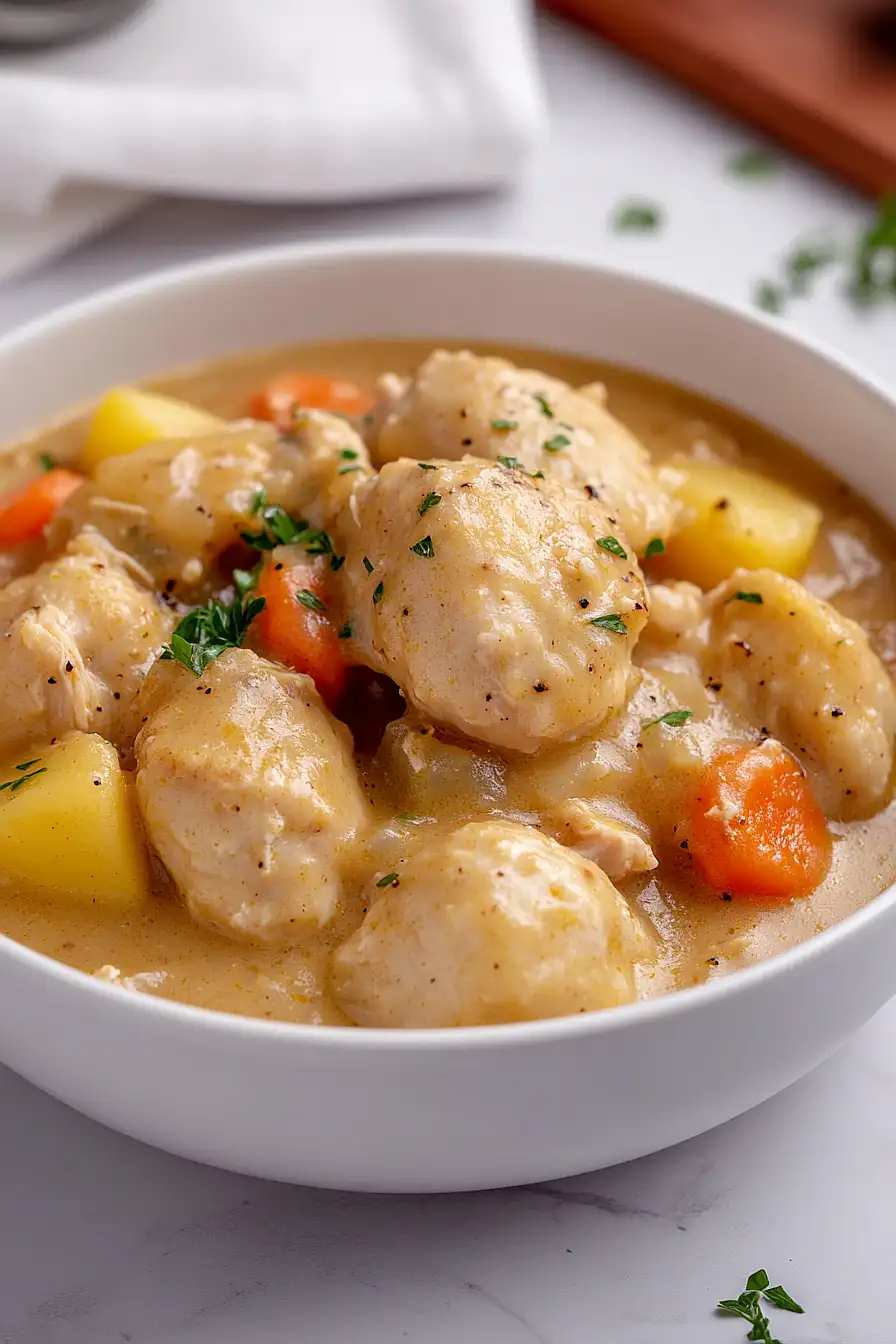 low calorie chicken and dumplings