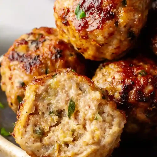 air fryer ground turkey meatballs