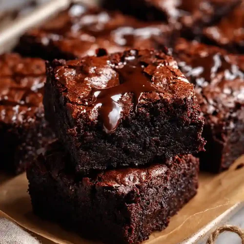 3 ingredient applesauce brownies