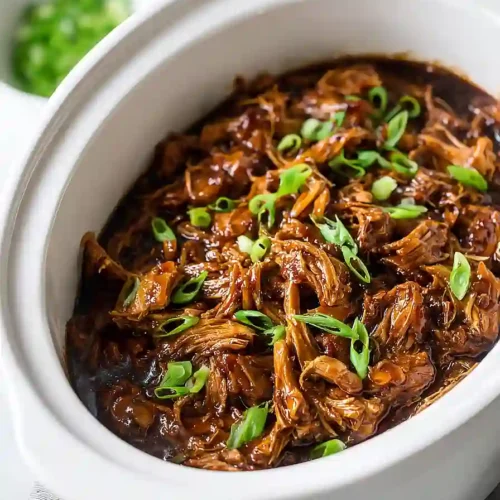 Slow Cooker Honey Garlic Chicken Thighs