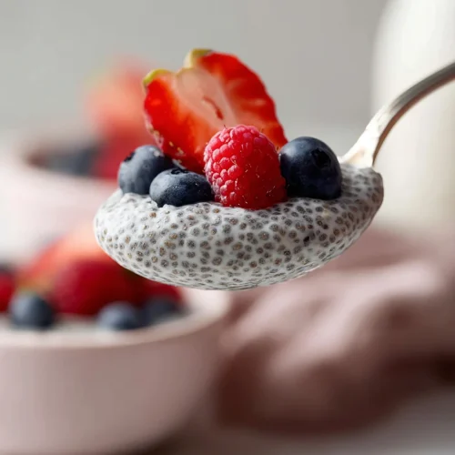 big batch chia seed pudding