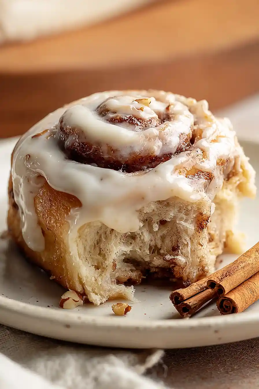 banana bread cinnamon rolls