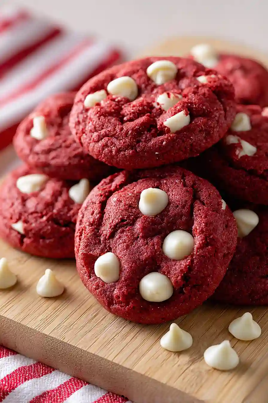 vegan red velvet cookies