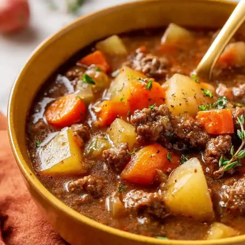 irish ground beef stew