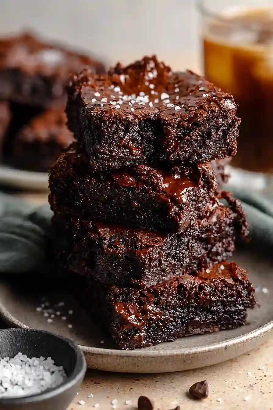 vegan applesauce brownies