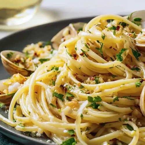 linguine with white clam sauce