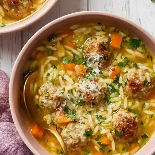 ground turkey orzo soup