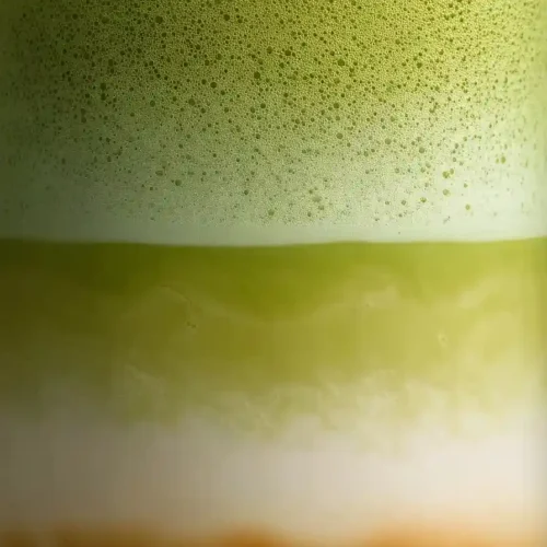latte macchiato matcha