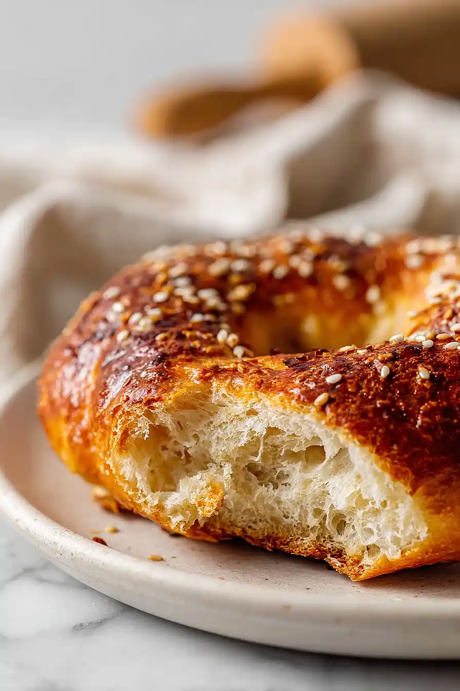 high protein bagels with skyr