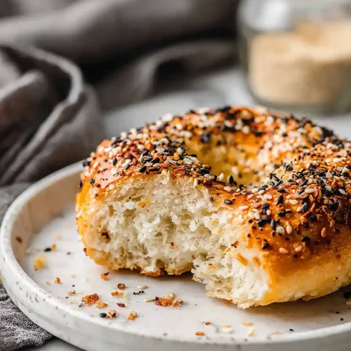 3 Ingredient Protein Bagels