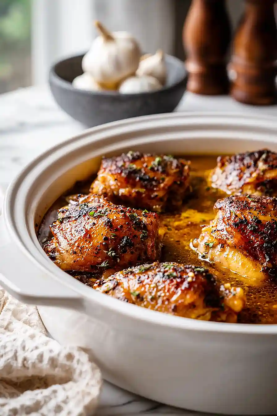 crockpot chicken thighs