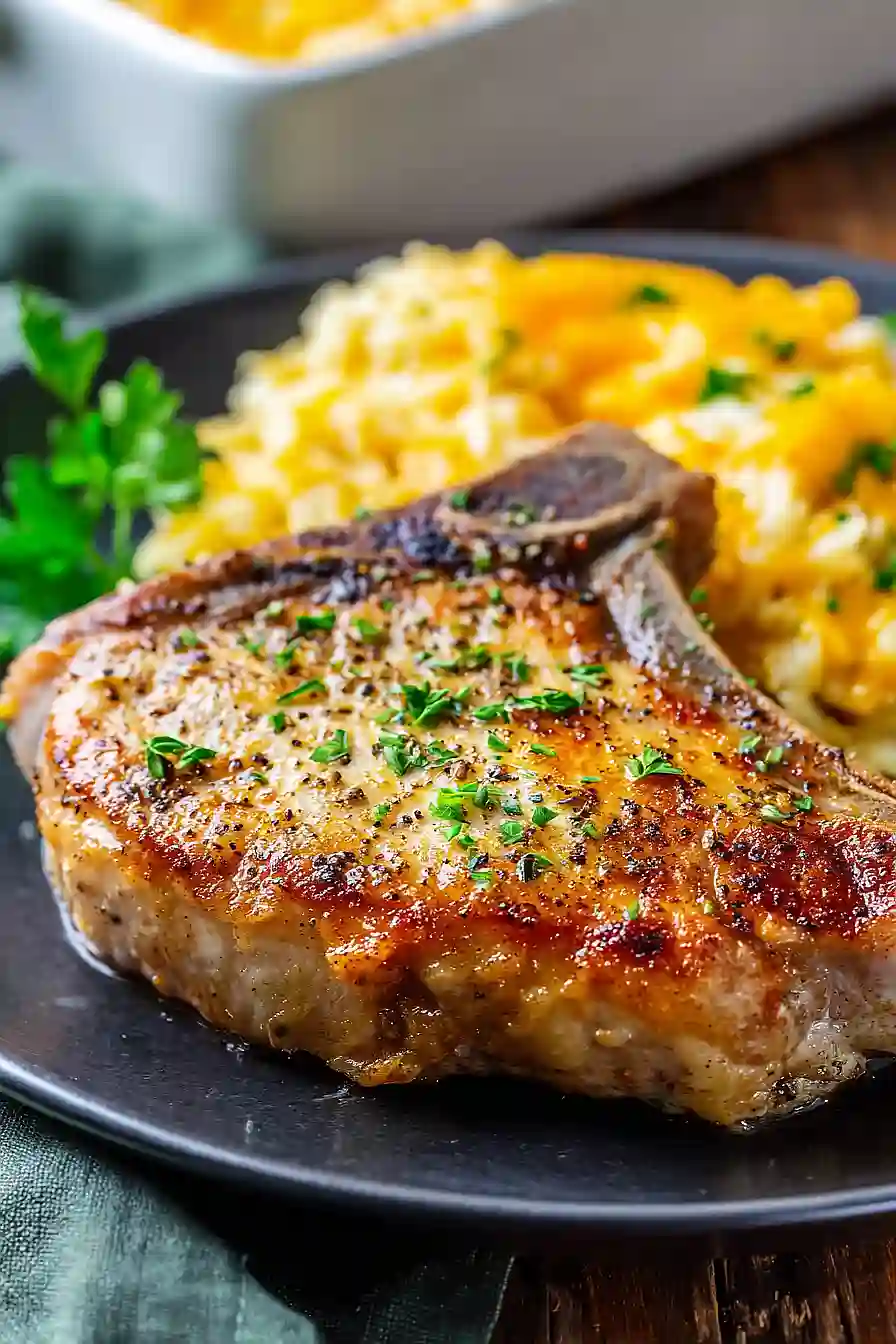 pork chop hashbrown casserole