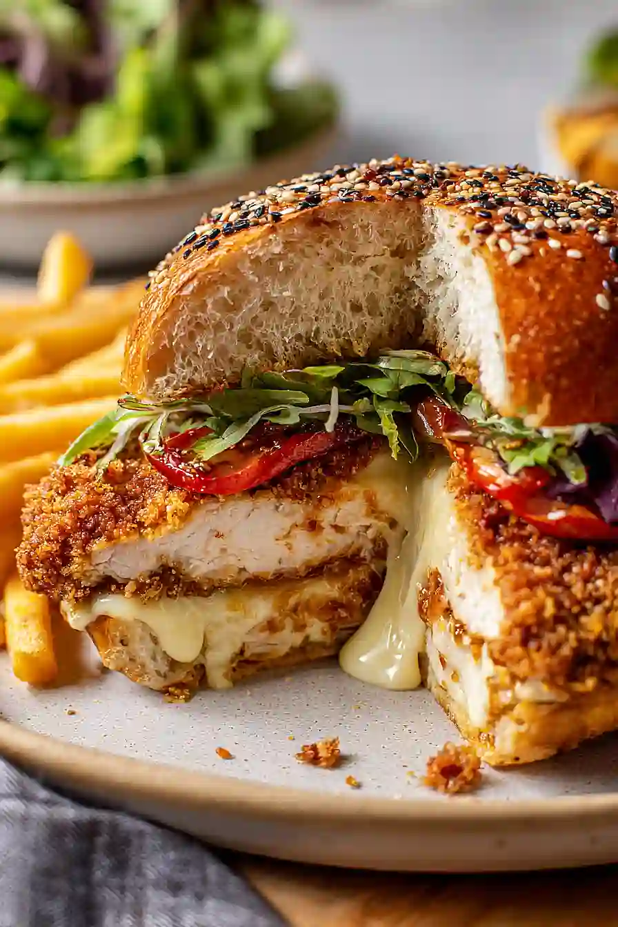 chicken thighs burger