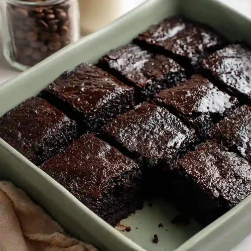 gluten free espresso brownies