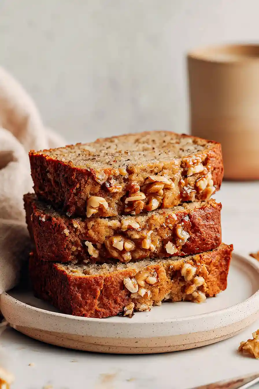 vegan gluten free banana bread