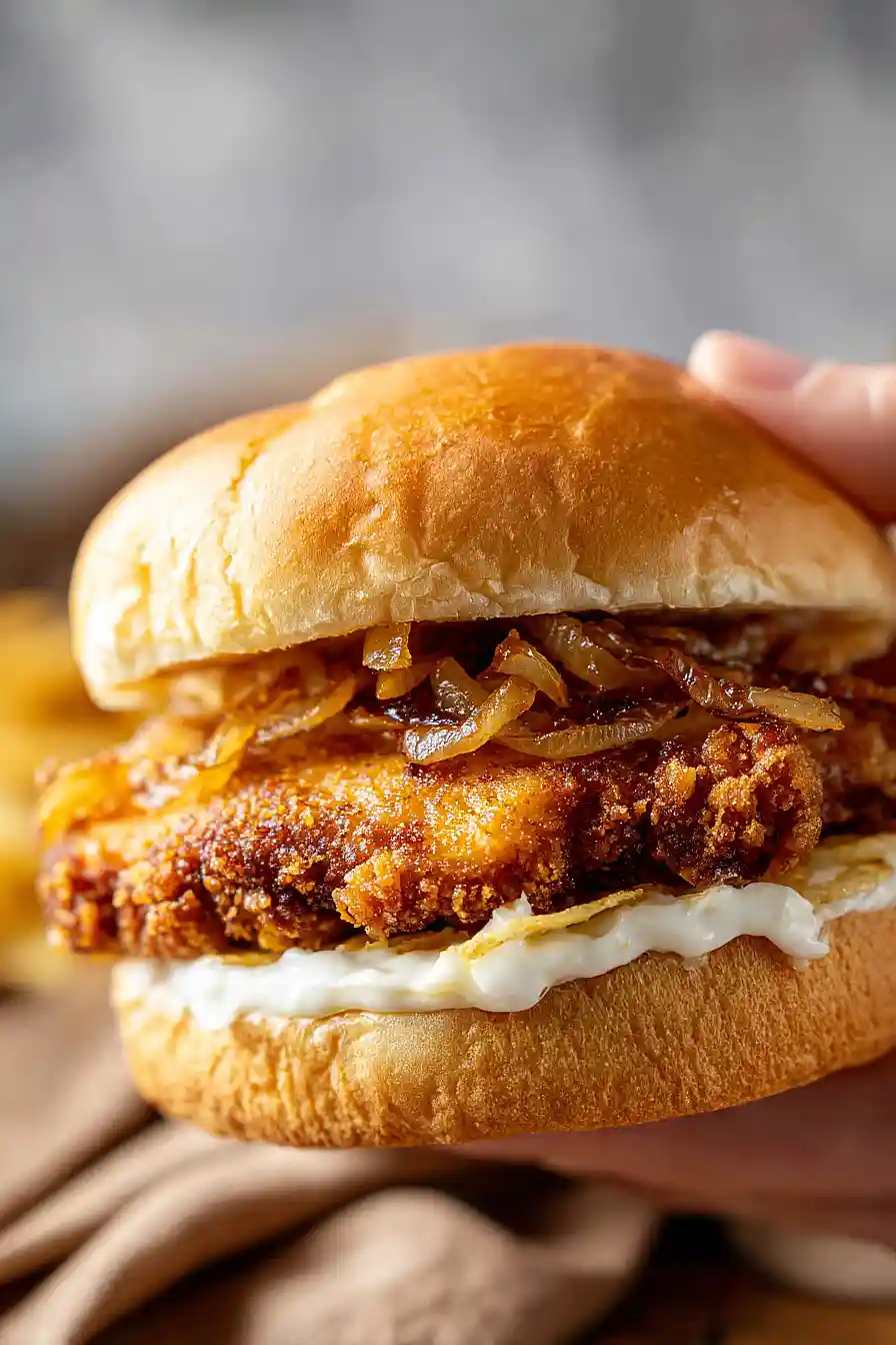 pork chop sandwich