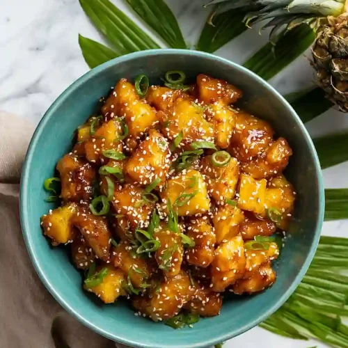 blackstone chicken pineapple