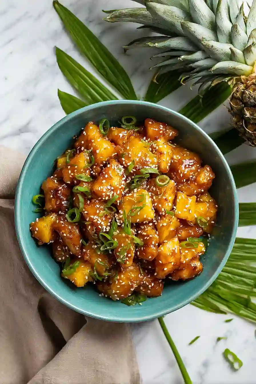 blackstone chicken pineapple
