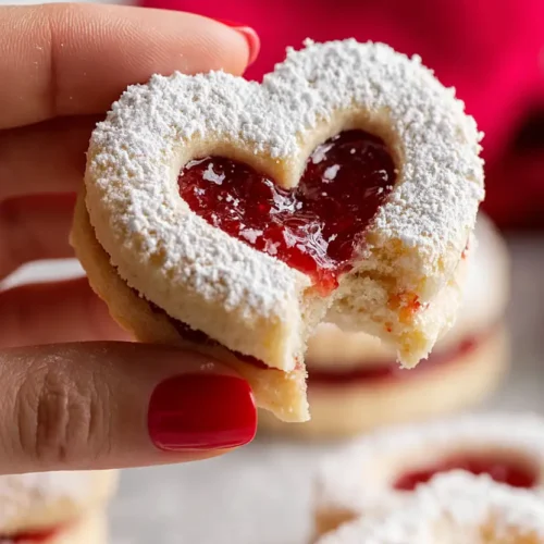 valentine's day cookies with jam