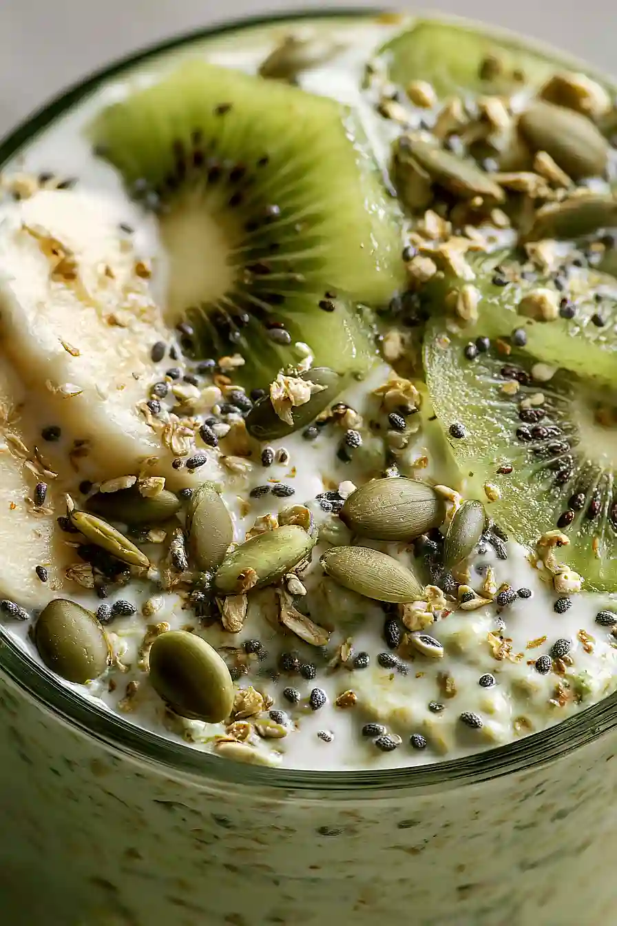 matcha latte overnight oats