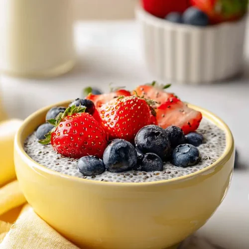 protein chia seed pudding