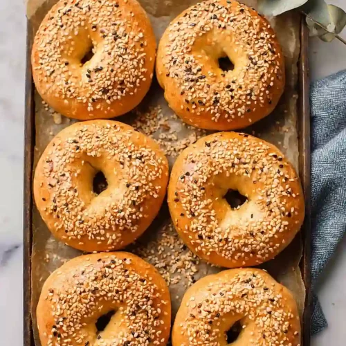 bagels with protein powder