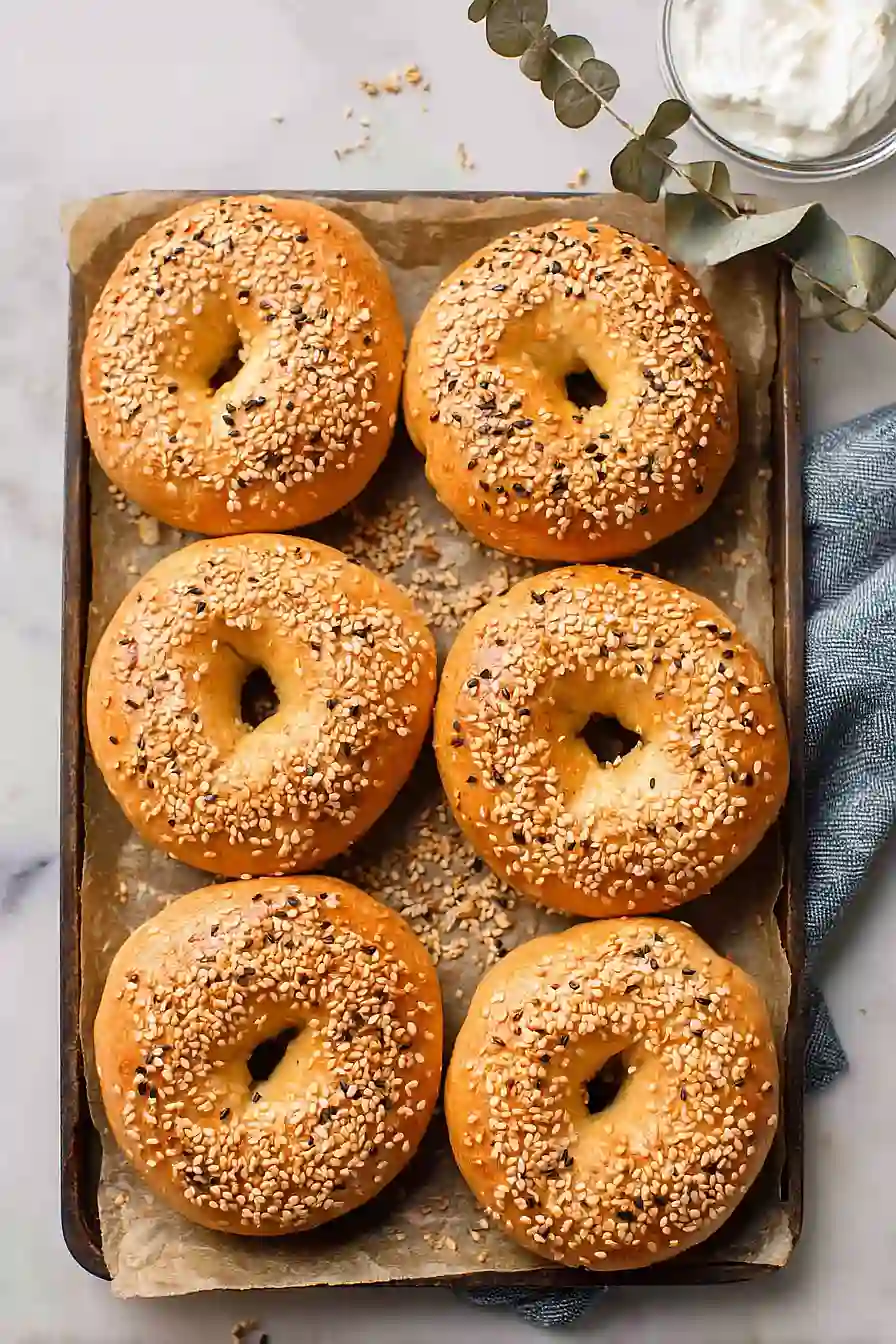 bagels with protein powder