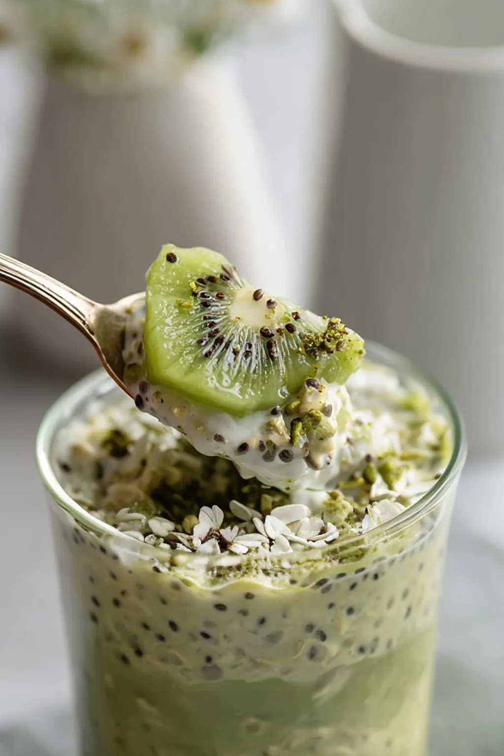 matcha latte overnight oats