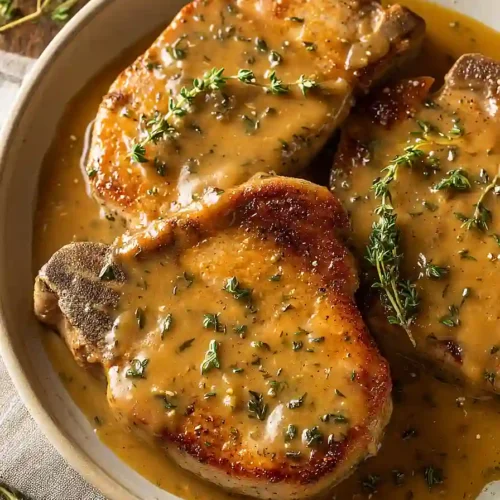 pork chop gravy from drippings