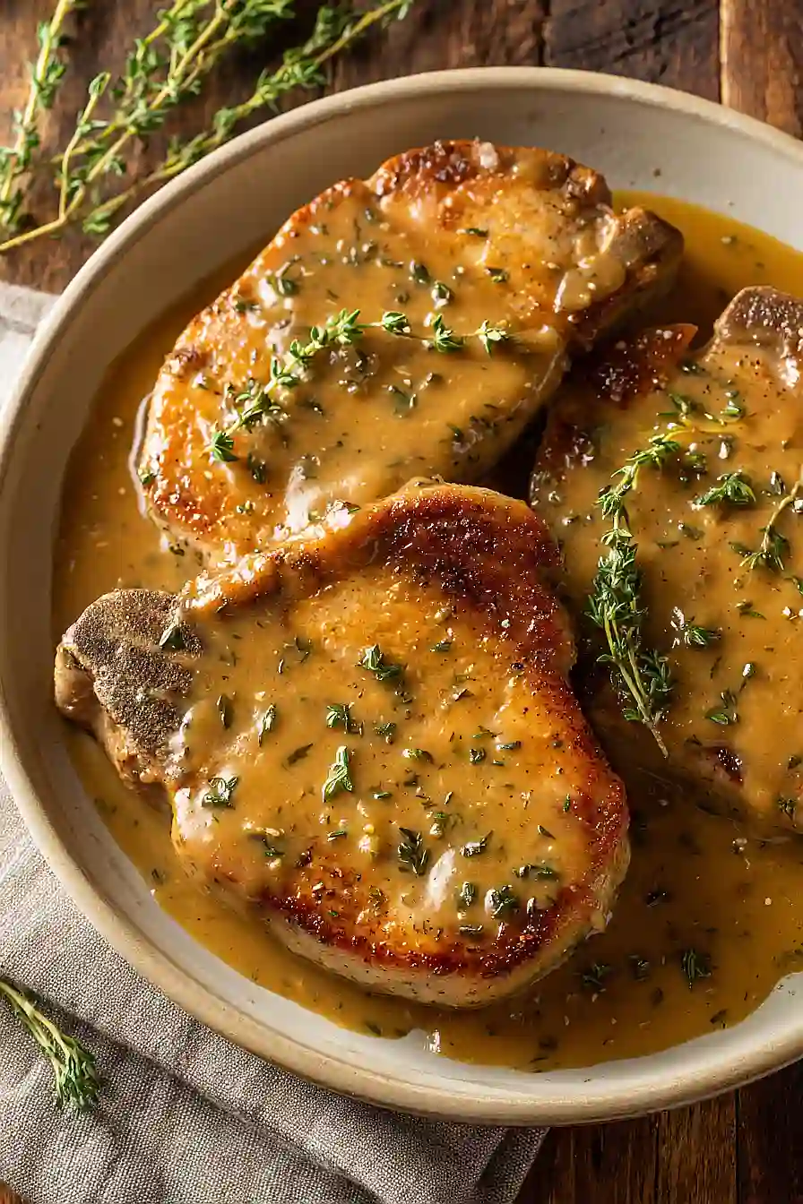 pork chop gravy from drippings