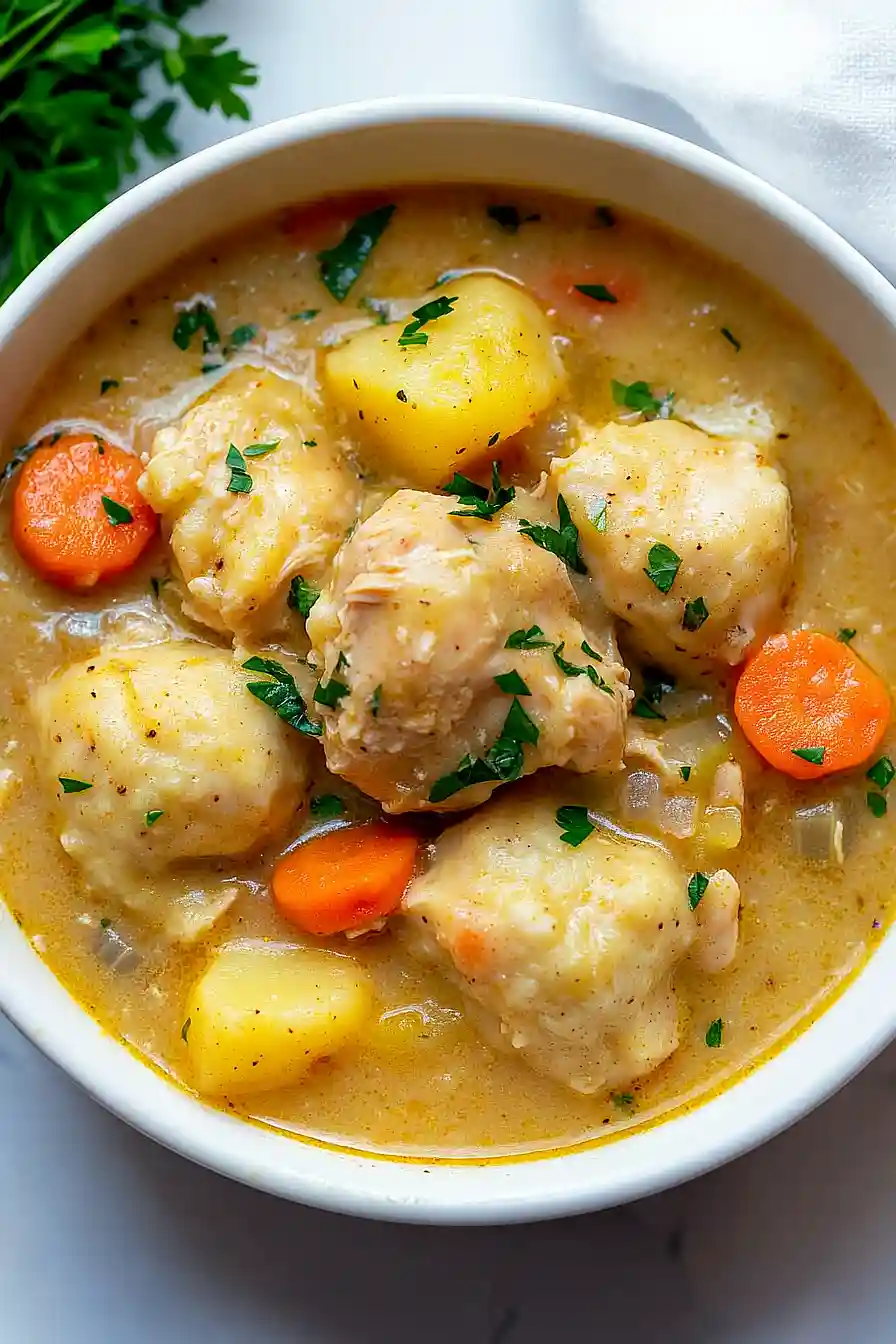 low calorie chicken and dumplings