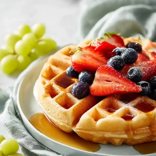 greek yogurt waffles