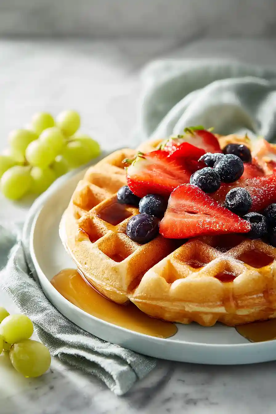 greek yogurt waffles