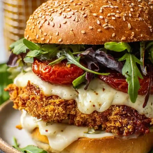 chicken thighs burger