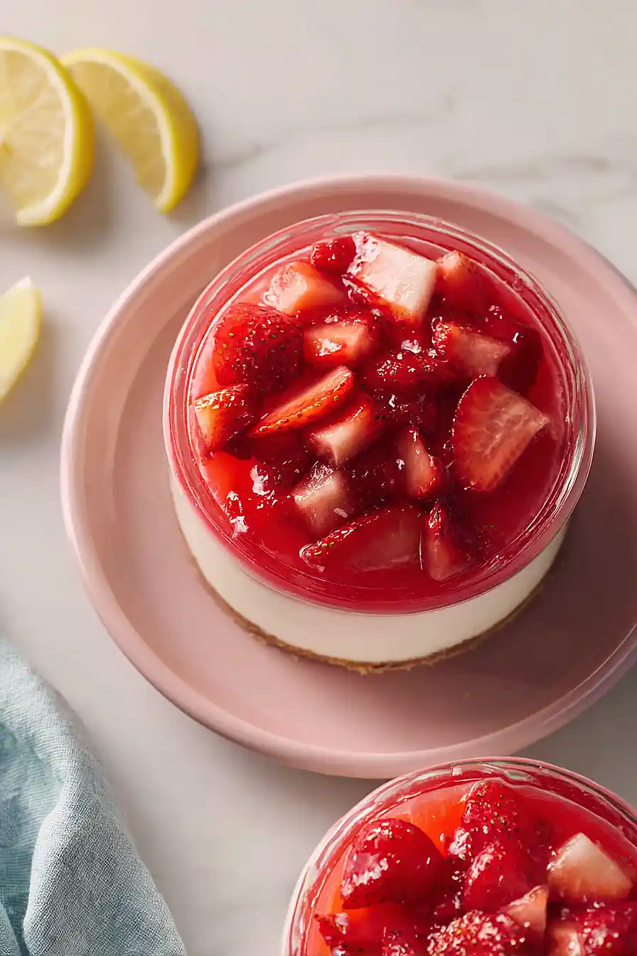 greek yogurt jello cheesecake