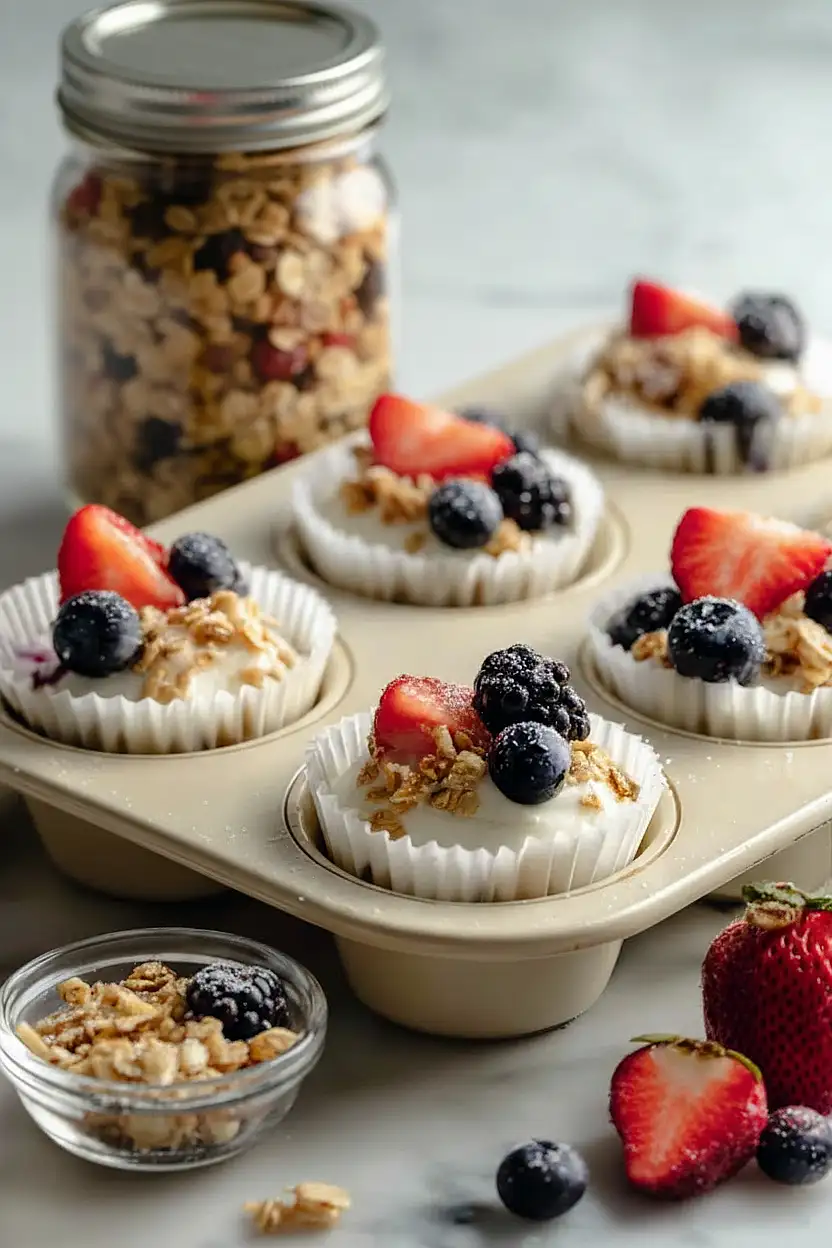 frozen yogurt granola bites
